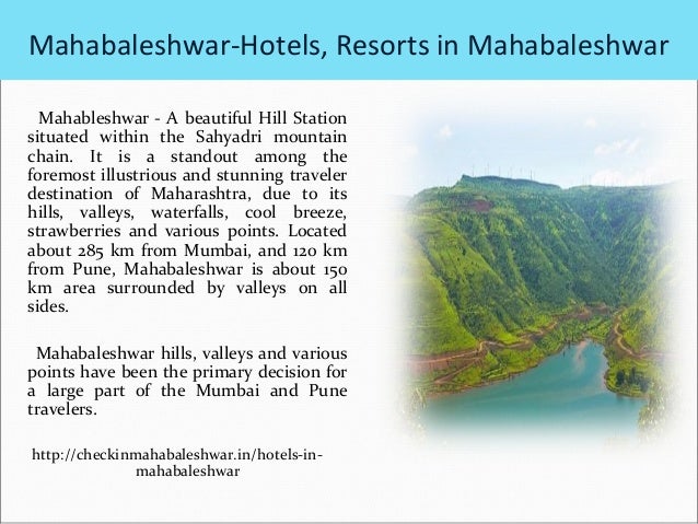 write a short tourist leaflet on hill station mahabaleshwar my favourite hill station-mahabaleshwar speech